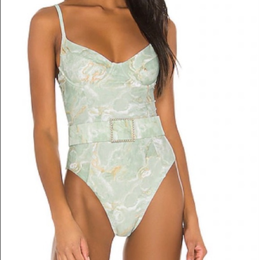 We wore what one piece swimsuit